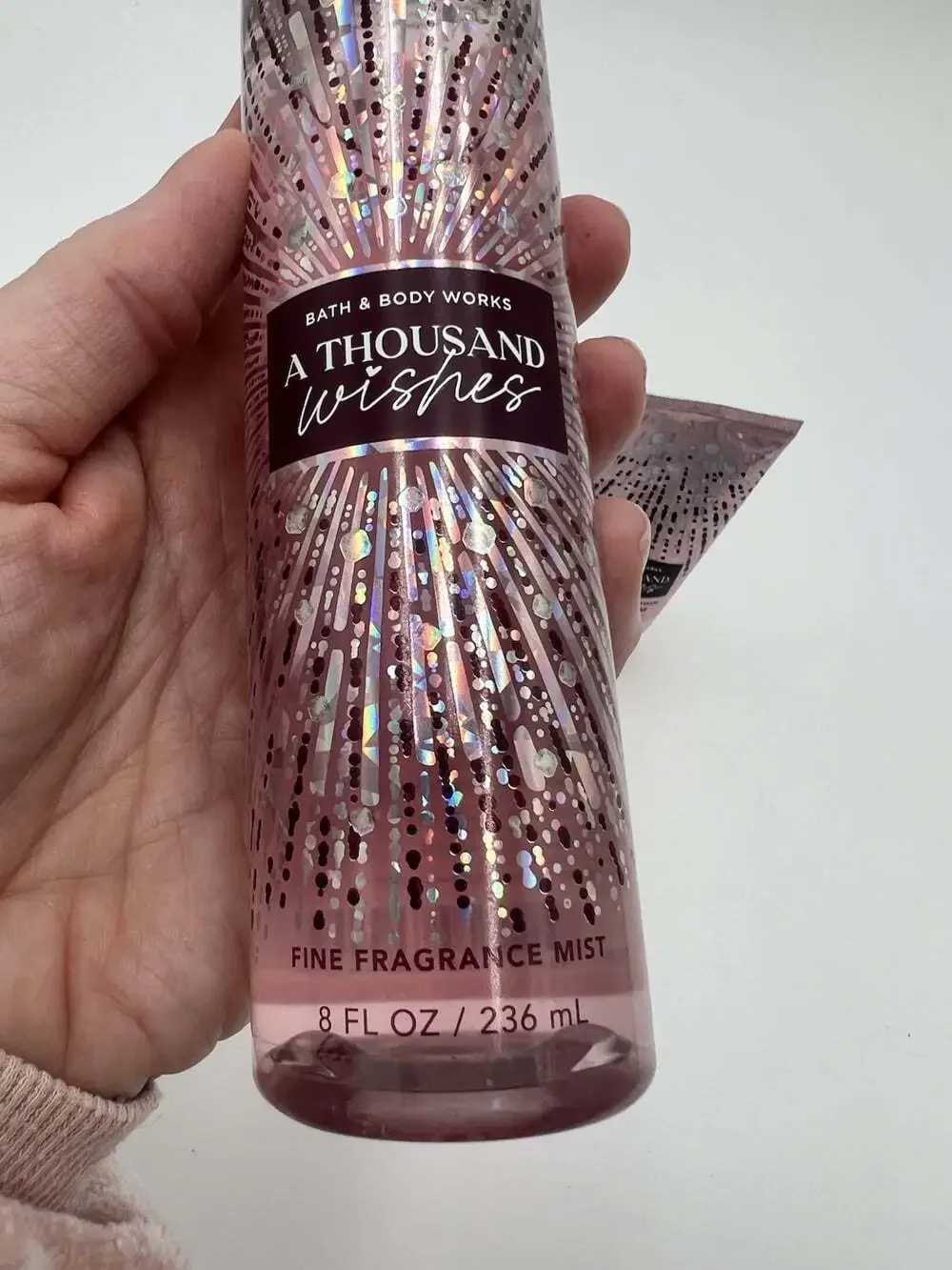 NEW Set Of 2 Bath Body Works Thousand Wishes Fragrance Mist 8oz Body Cream 2.5oz